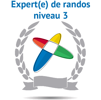 Expert(e) de randos niveau 3 Expert(e) de randos niveau 3