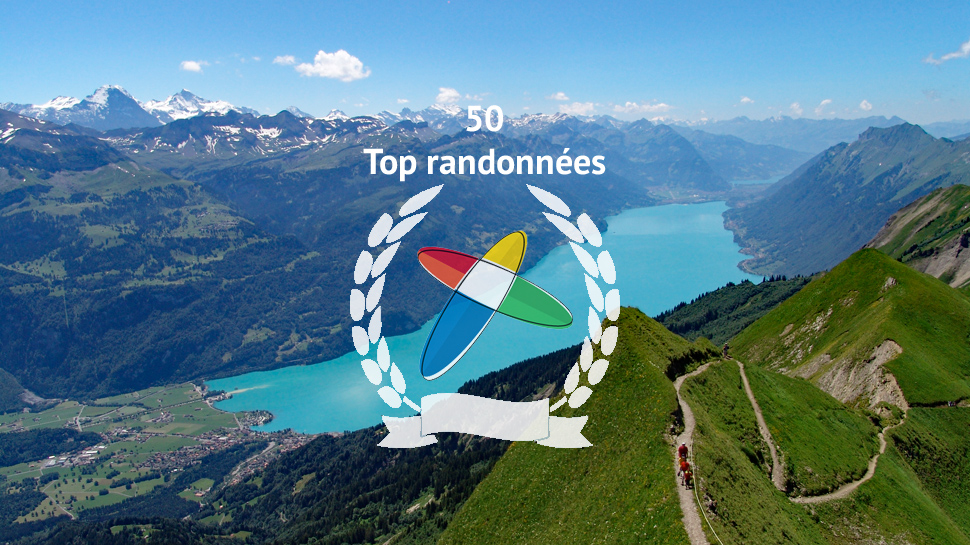 50 des plus belles randonnées dans la Suisse et dans le Liechstenstein
