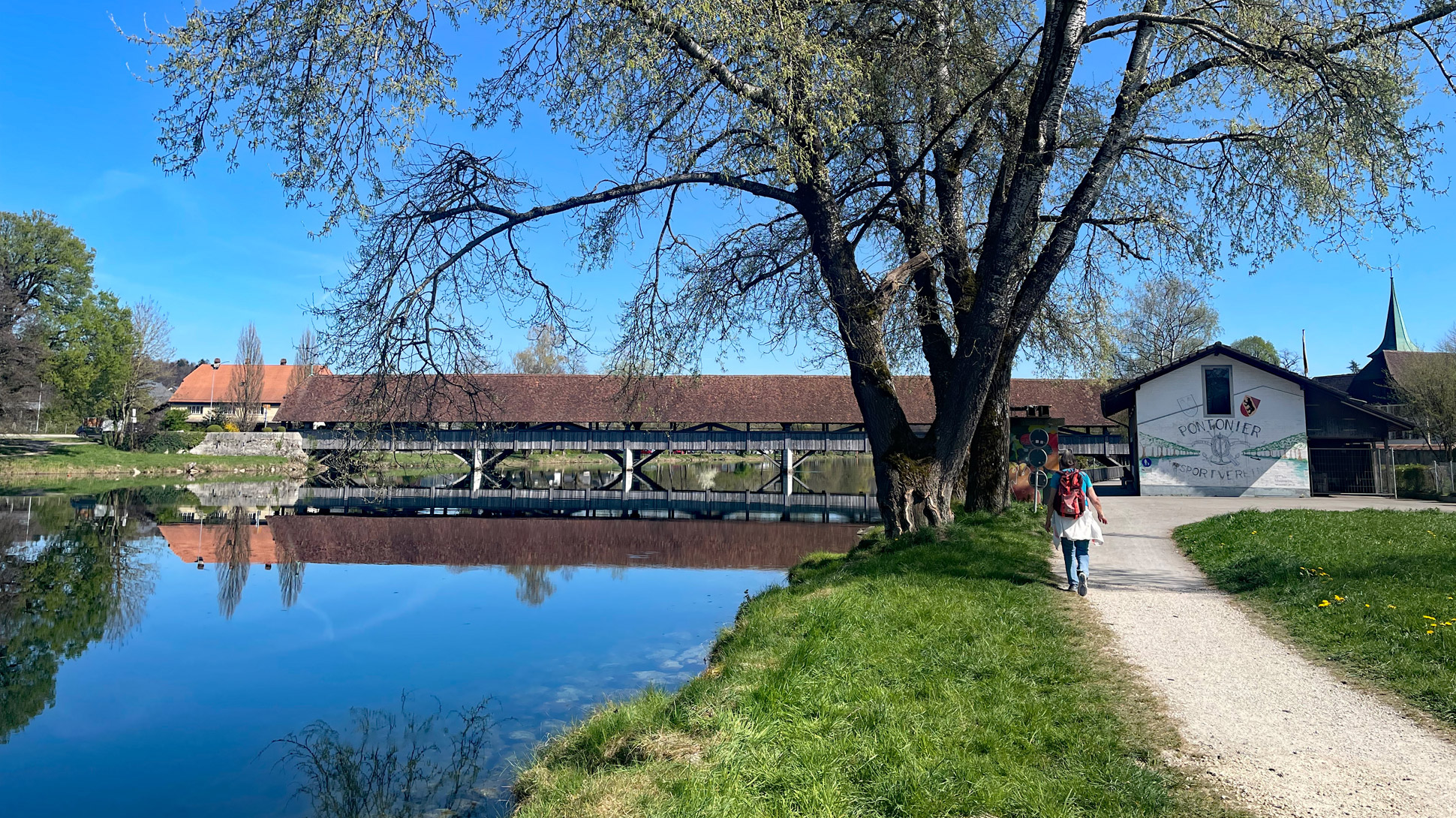Randonnée au bord de l'Aar de Soleure à Wangen an der Aare